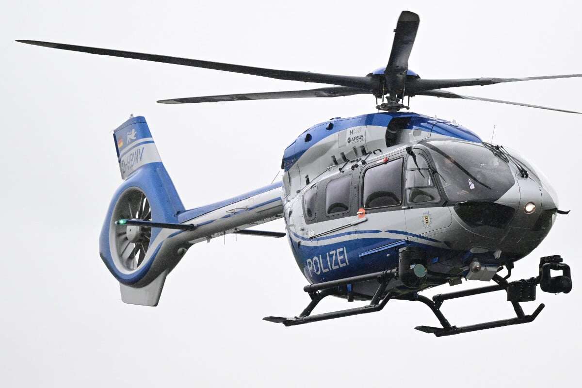 Straftäter türmt zu Fuß vor Polizei: Selbst Heli kann ihn nicht finden!