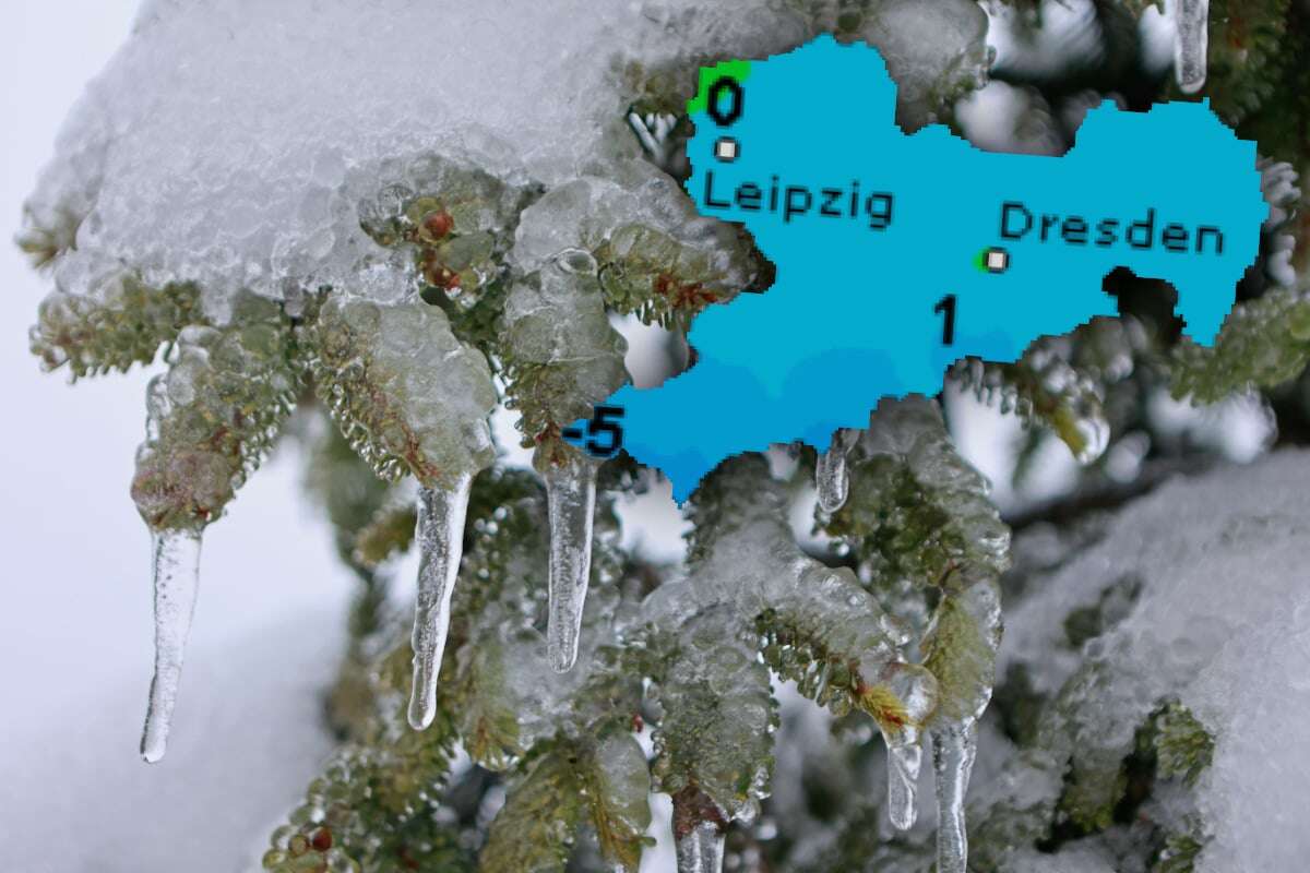 Jetzt wird's eisig! Sachsen startet mit Schnee und Frost ins neue Jahr