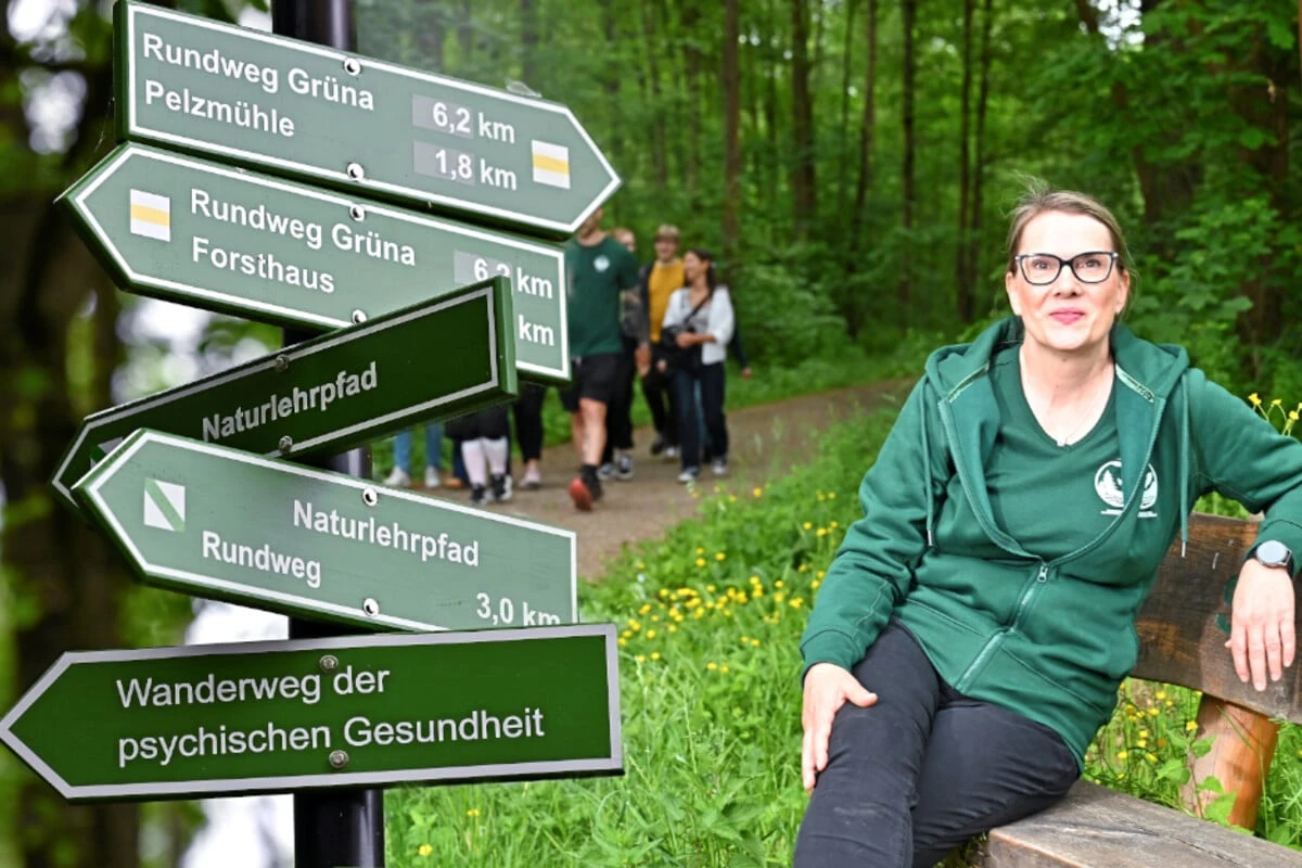 Deutschlandweit einmalig: Dieser Wanderweg in Chemnitz tut der Psyche gut
