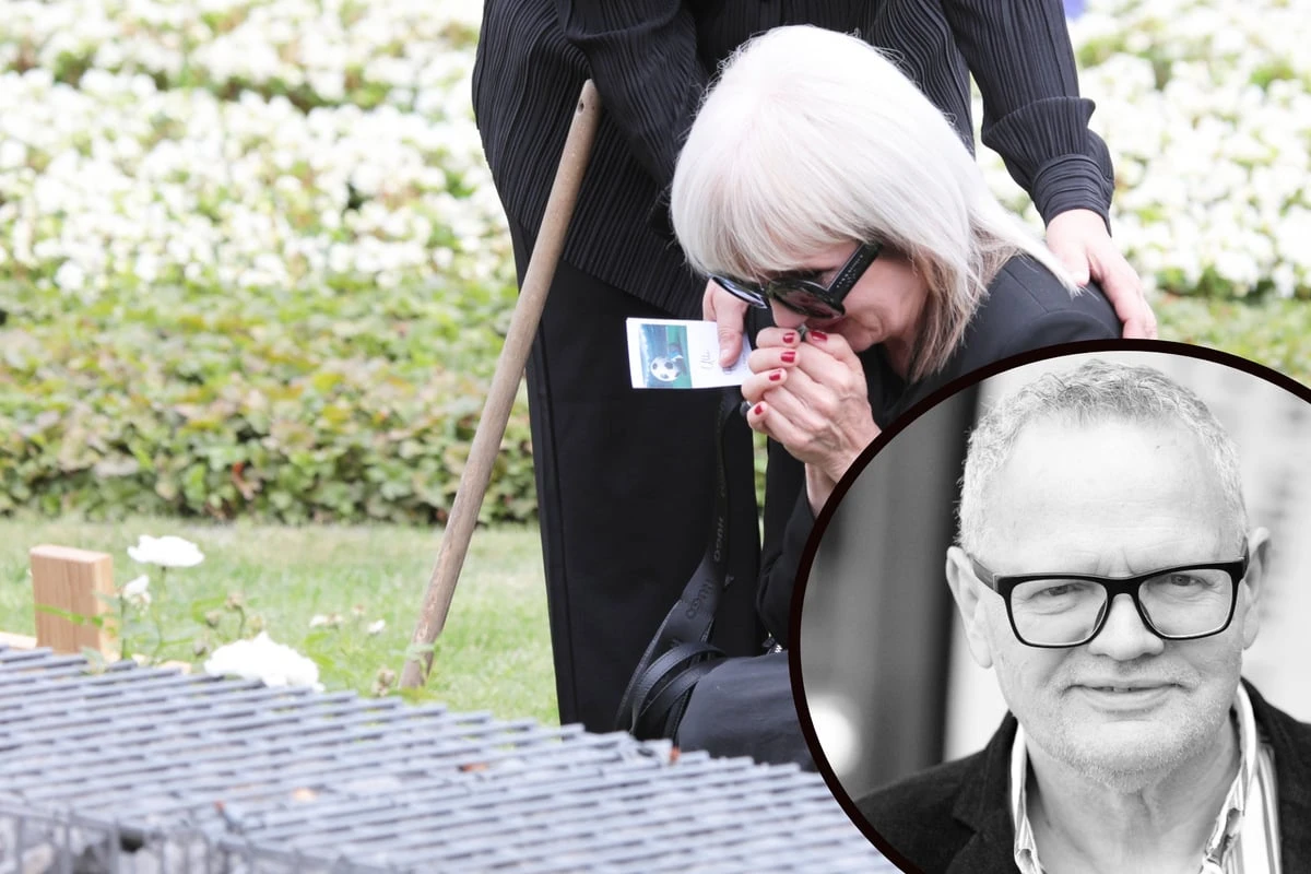 Hochemotionale Beisetzung! Hier weint die Freundin von Ulli Potofski (†73) um ihre große Liebe