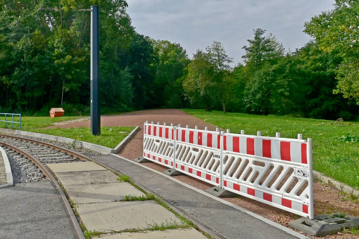 Seit zwei Monaten startklar: Warum wird dieser Parkplatz in Chemnitz nicht eröffnet?