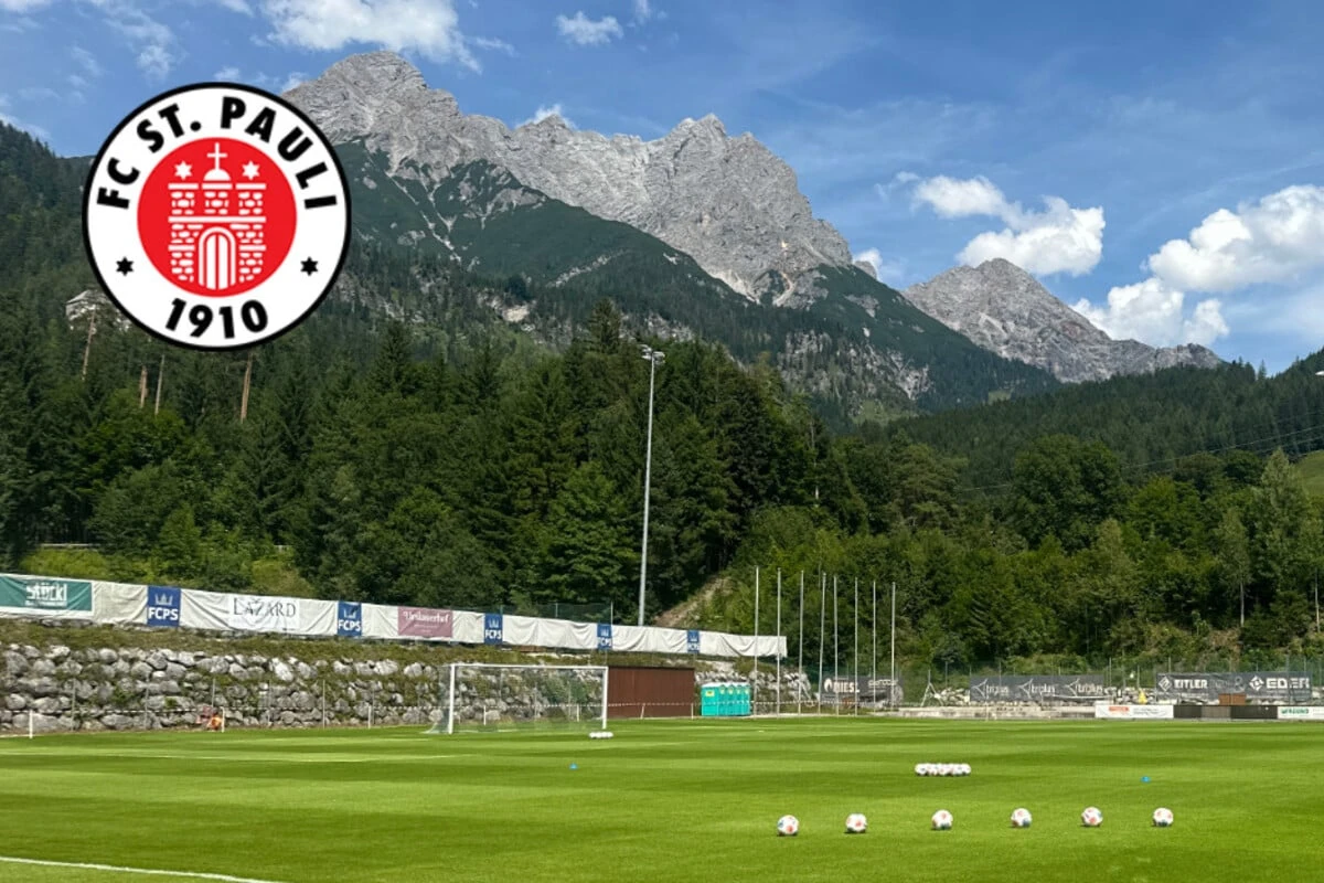 FC St. Pauli im Trainingslager: Anpfiff im Testspiel gegen KSC