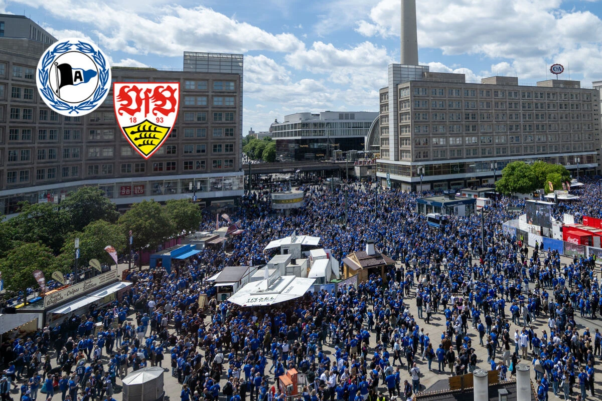 DFB-Pokalfinale live: Fan-Wahnsinn in Berlin! Zehntausende Fans fluten die Hauptstadt