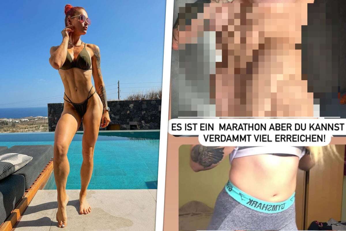 Blanke Haut und krasse Transformation: Fitness-Influencerin lässt Fans staunen