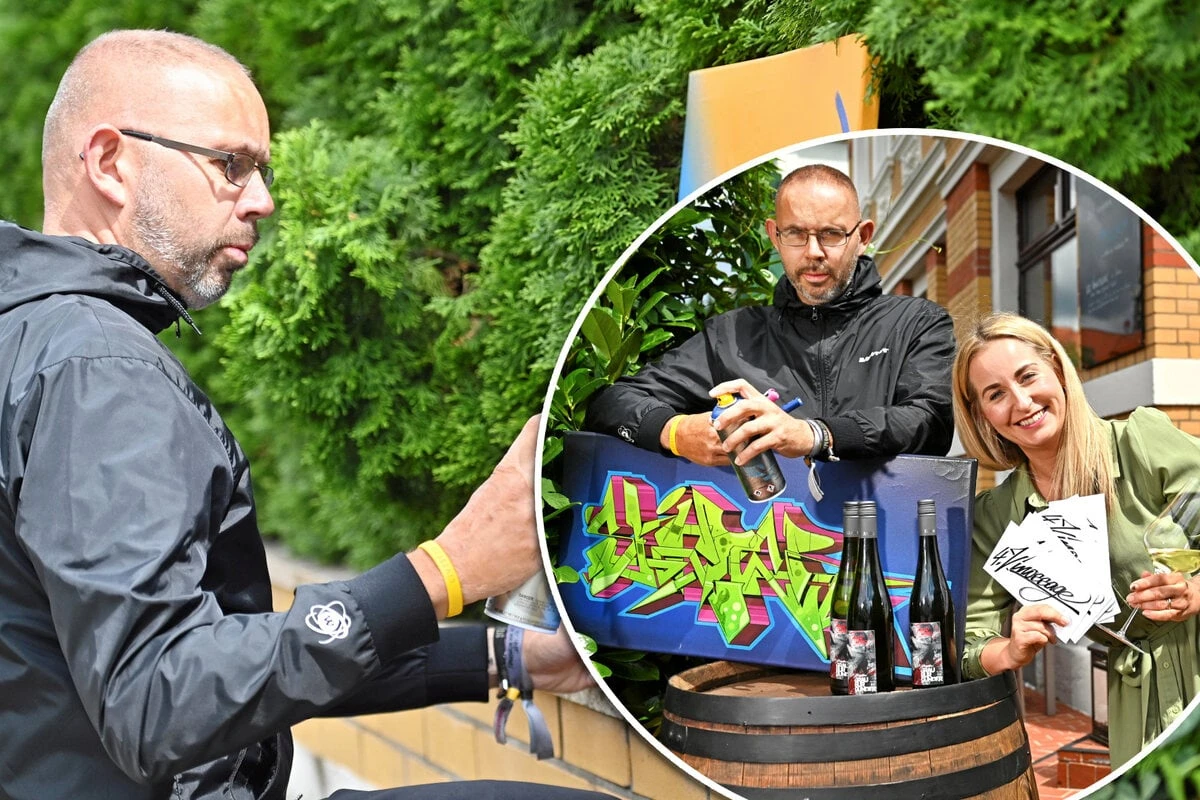 Restaurant und Bäckerei verwandeln sich in Streetart- und Graffiti-Galerie