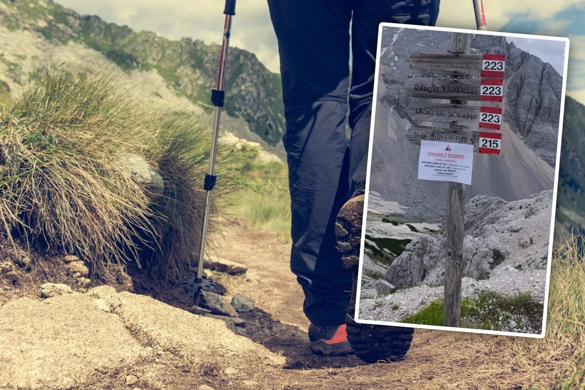 Unbelehrbarer Wanderer ignoriert Warnungen und zahlt dafür einen hohen Preis