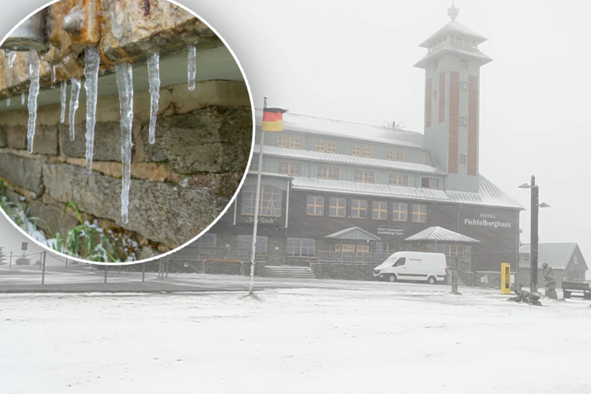 Schnee und Eis im Erzgebirge: Wie ungewöhnlich ist das im Mai?