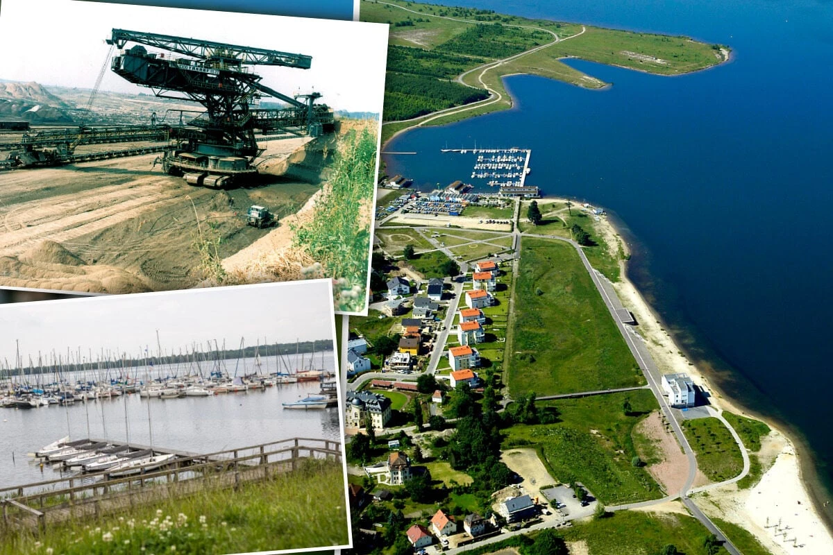 Sachsens erster Tagebau-See: Unser 