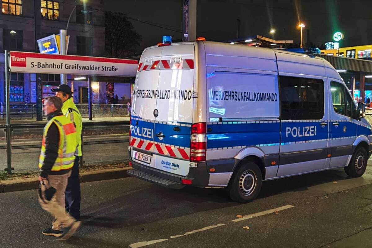 Von Tram erfasst: Mann stirbt bei Unfall in Berlin-Pankow