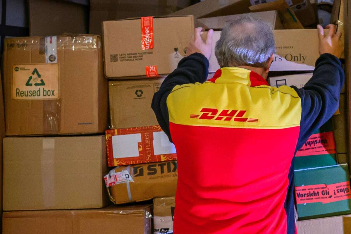 DHL im Weihnachtsstress: So viele Pakete werden täglich ausgeliefert