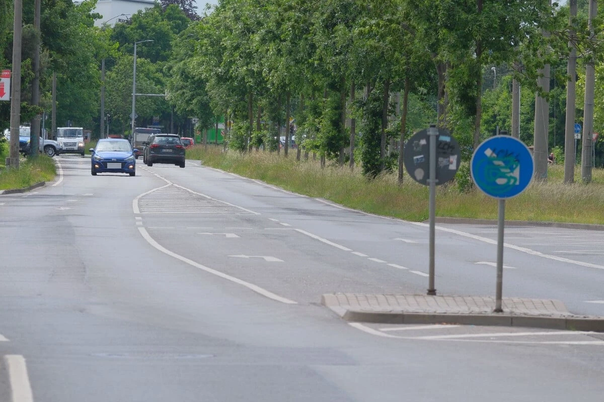Rettungs-Heli im Einsatz: Ein Verletzter bei Unfall auf Leipzigs Lützner Straße