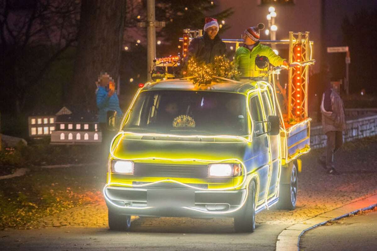 Ab heute: Weihnachtsmobil wieder im Erzgebirge unterwegs!