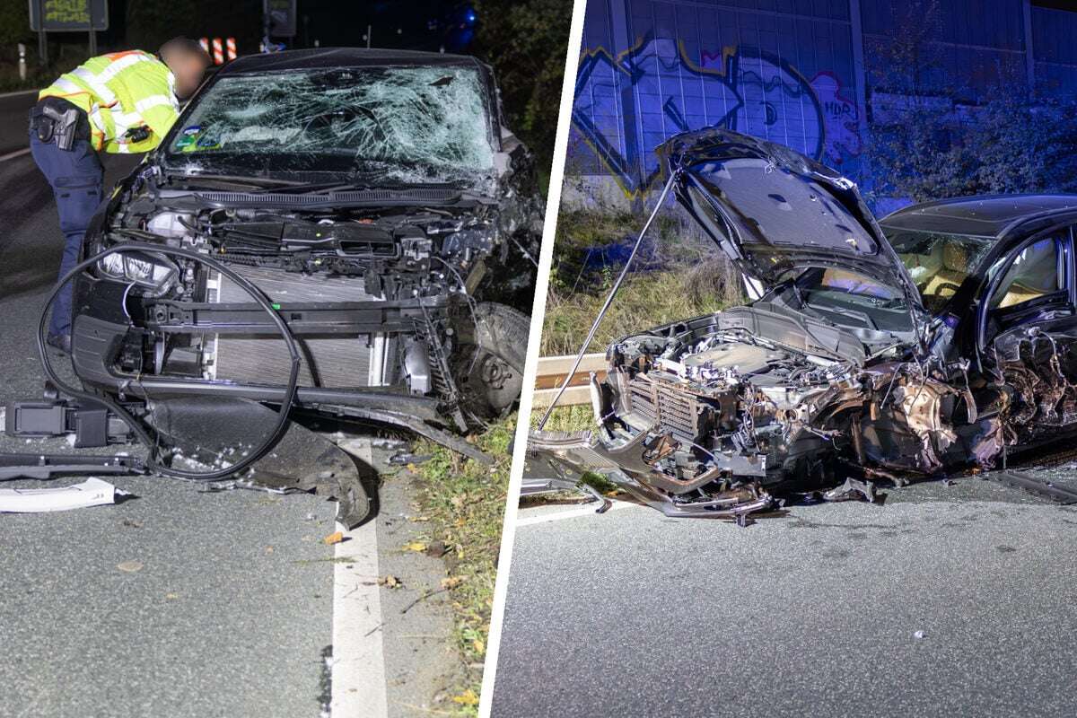 Schwerer Frontal-Crash bei Überholvorgang in Südhessen - Polizei hat Verdacht