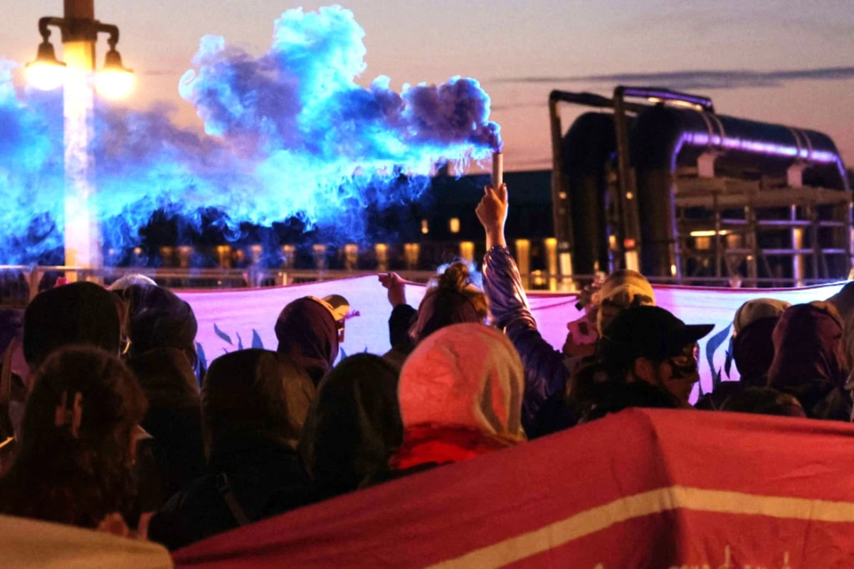 Demo zieht am Abend durch Dresden: Stimmung aufgeheizt, aber friedlich