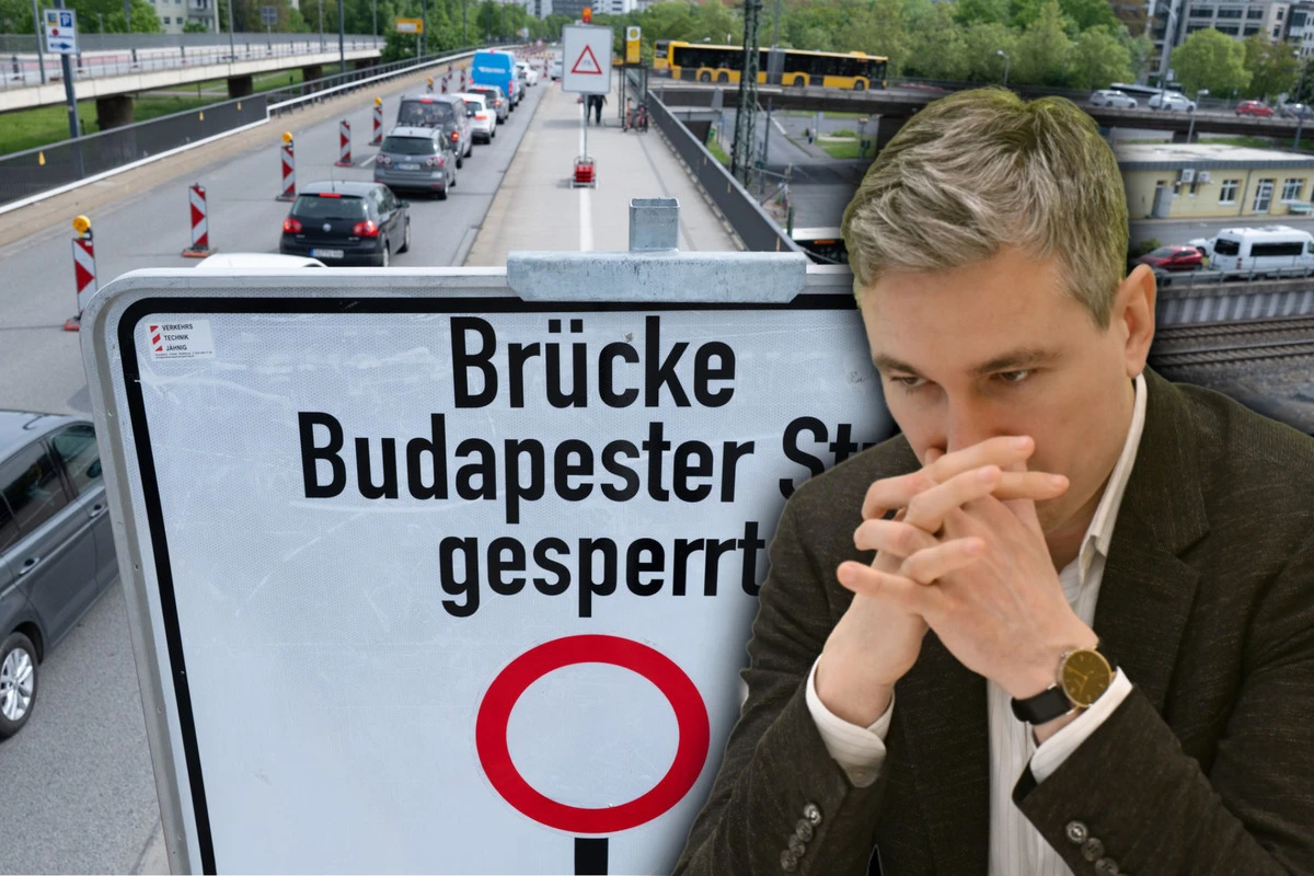 Sperrung an der Budapester Straße: Neue Problembrücke wird jetzt zur Staufalle