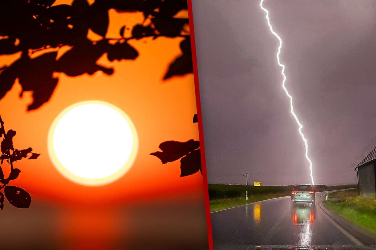 Sonnenschein, Unwetter, Hitze, Sturmböen: Wildes Wochenendwetter in Deutschland!