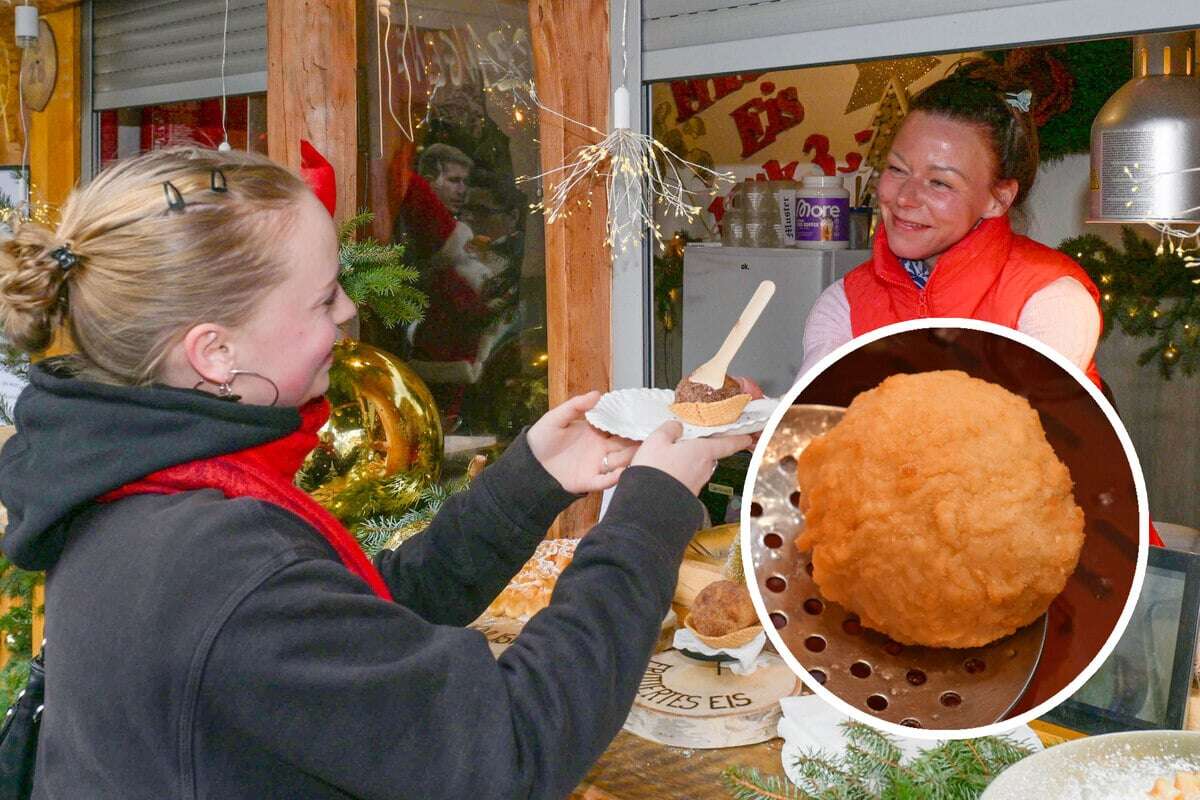 Neuer Trend auf dem Striezelmarkt: Dieses Eis ist richtig heiß!