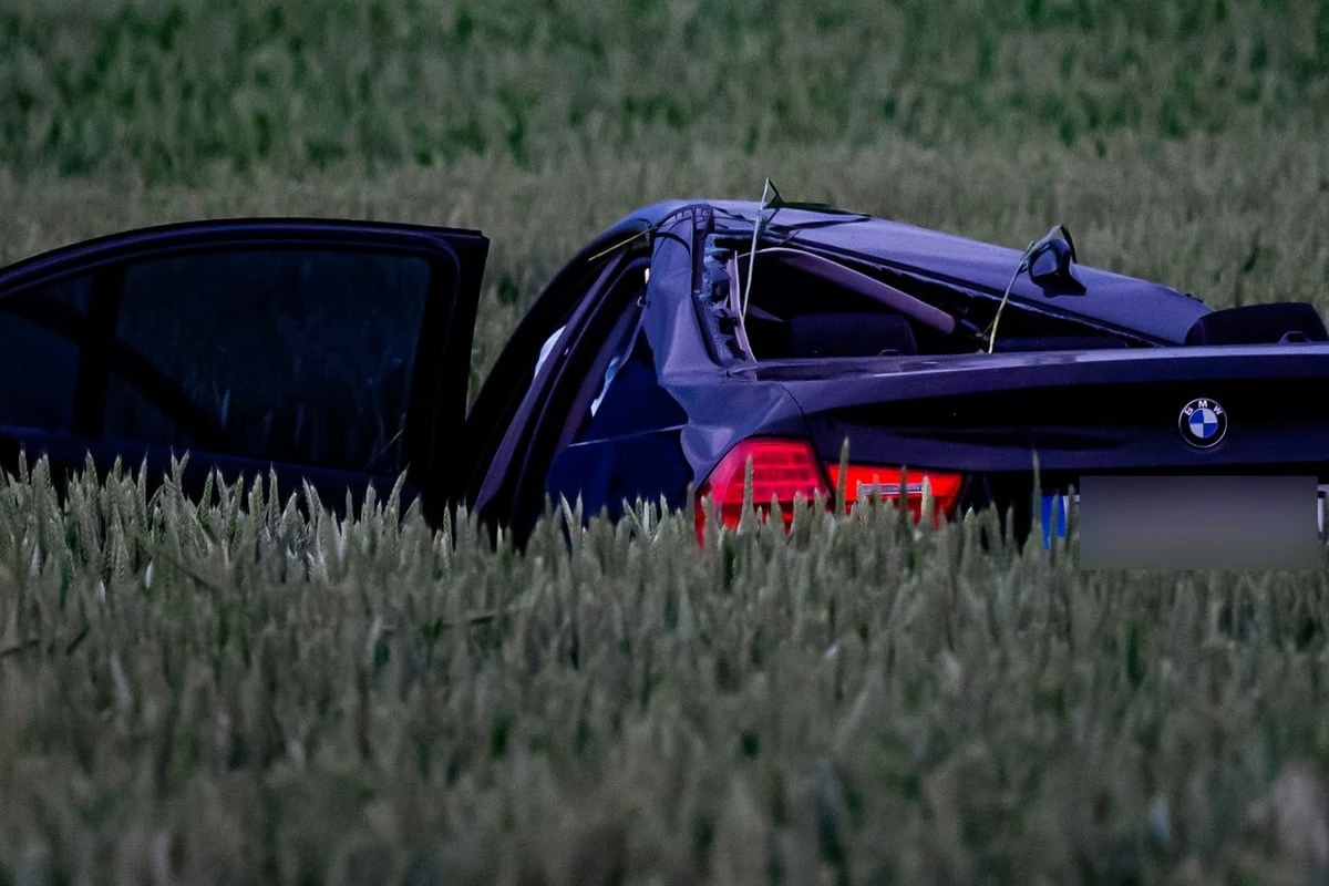 Unfall-Drama in der Wetterau: BMW-Fahrer (21) schwer verletzt, für Beifahrerin (†20) kommt jede Hilfe zu spät