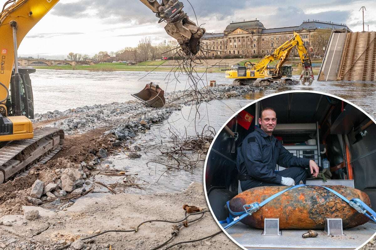 Nach Entschärfung der Bombe: So geht es mit dem Abriss der Carolabrücke weiter