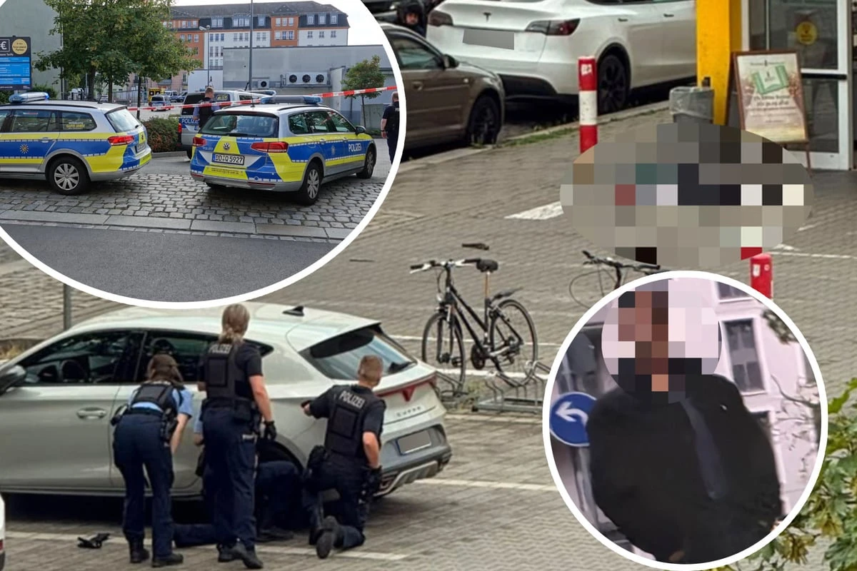Schüsse vor Netto-Markt in Dresden! Das ist der mutmaßliche Schütze