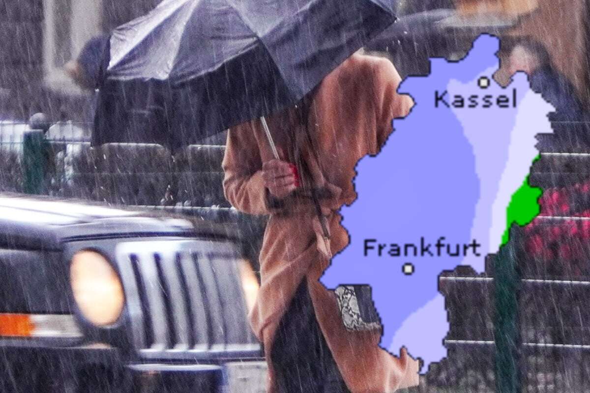 Regen-Wetter in Frankfurt und Hessen: Auch Frost und glatte Straßen kehren zurück