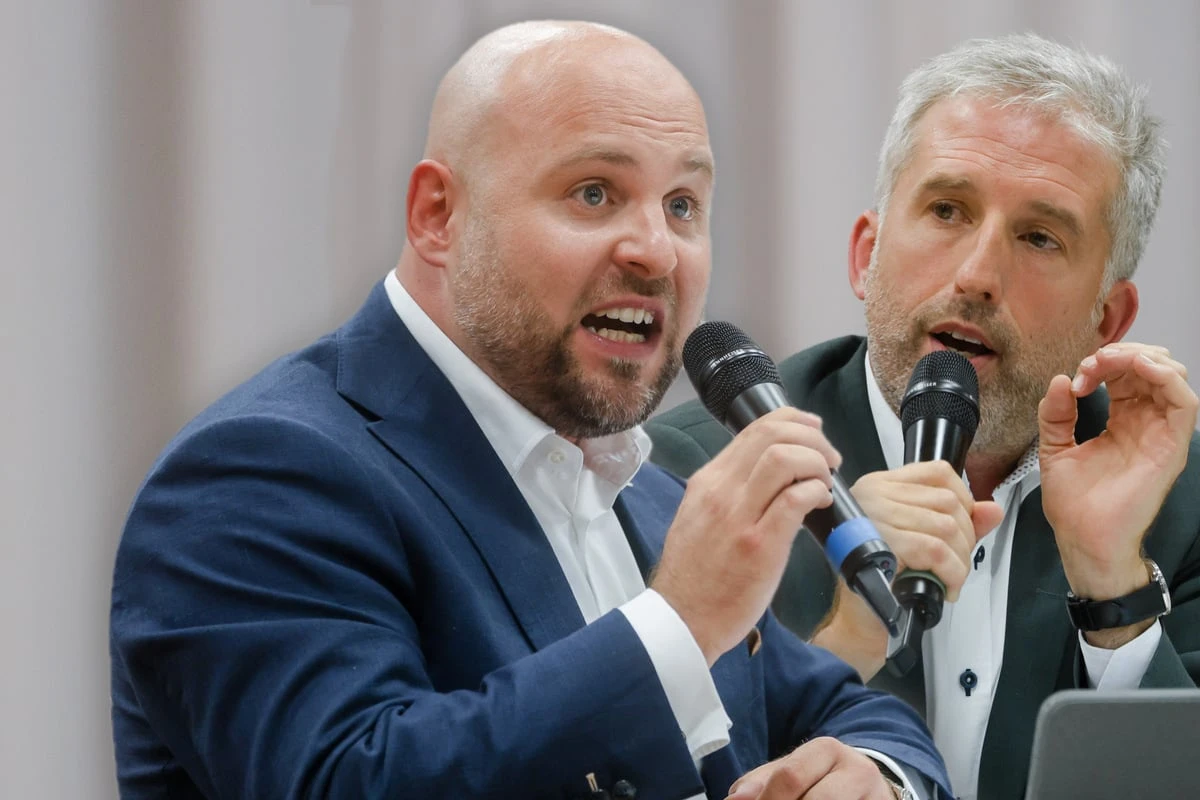 Palmer versus Frohnmeier: So haben sich die Politiker beim Streitgespräch geschlagen