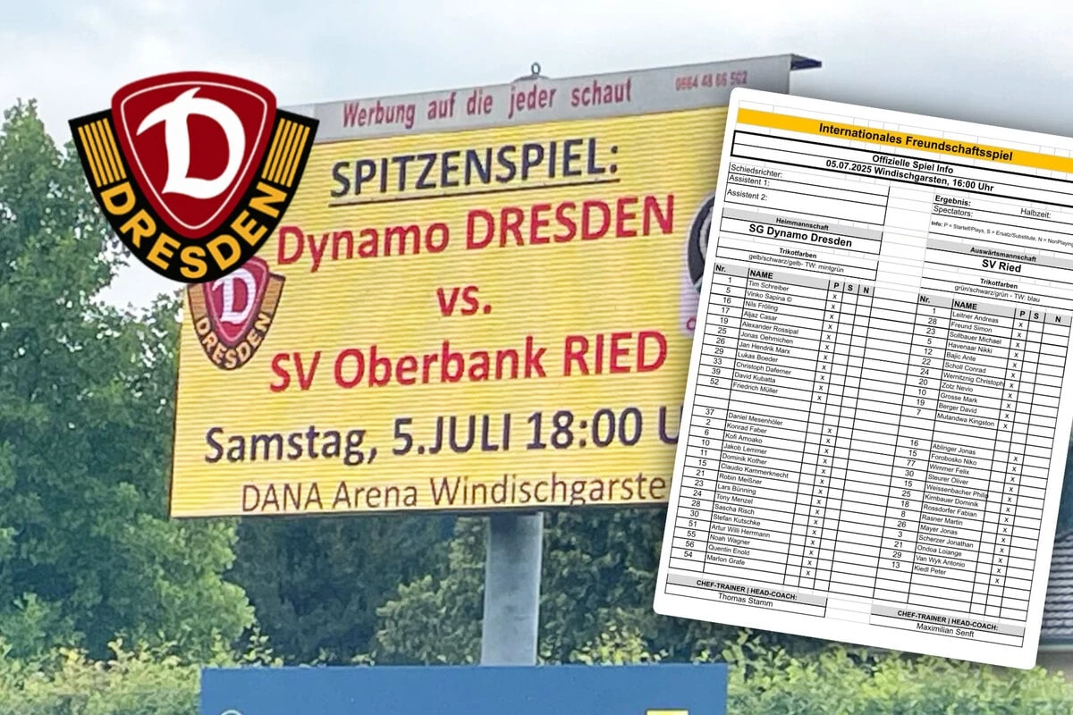 Dynamo im Trainingslager: Zeit-Wirrwarr bleibt hartnäckig - So startet die SGD gegen Ried