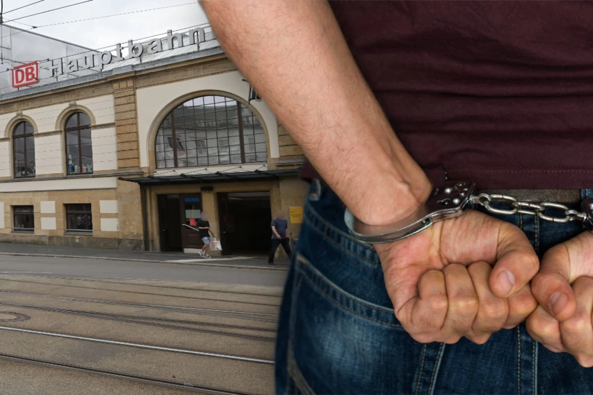 Am Chemnitzer Hauptbahnhof erwischt: Mutmaßlicher Dealer landet hinter Gittern