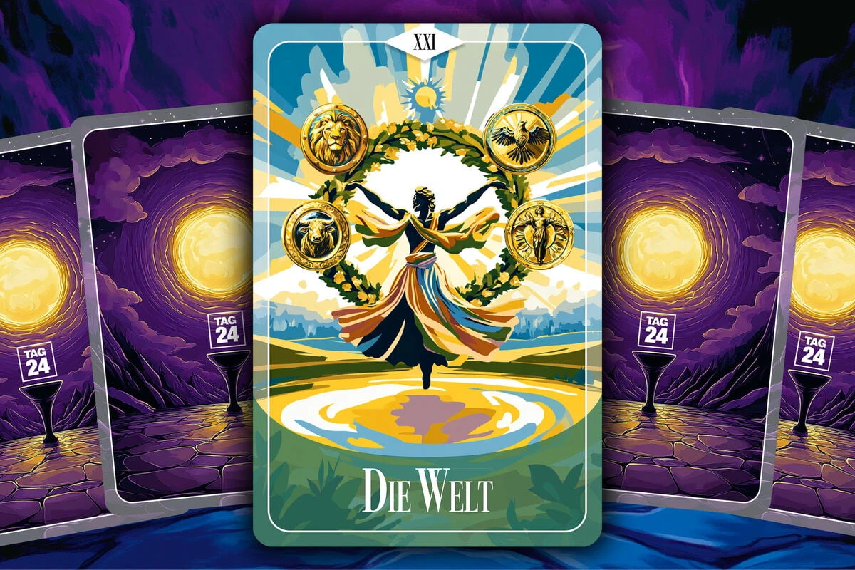Tarot-Tageskarte vom 7.6.2025: Was Deine Tarotkarte heute enthüllt