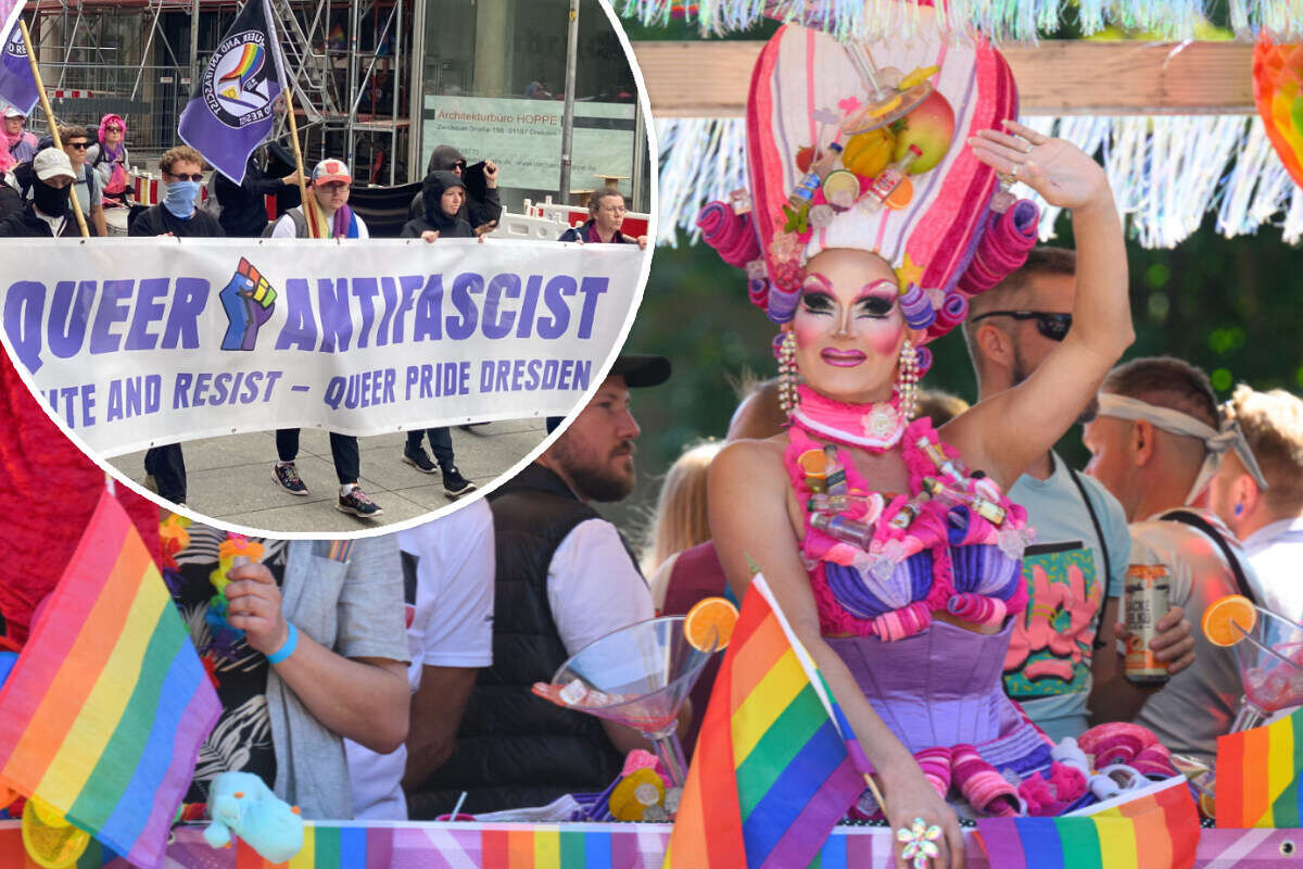 Bei der Queer Pride in Dresden geht's nicht nur um gute Laune