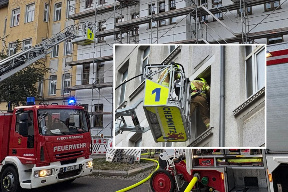 Chemnitzer Feuerwehr muss zweimal auf den Sonnenberg ausrücken