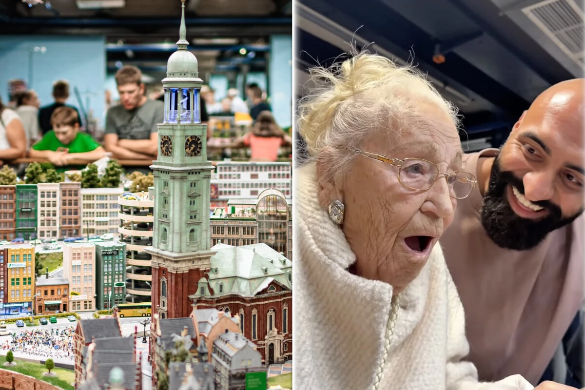 Es geht um Oma Lotti (†93): TikTok-Pfleger mit Überraschung für Oma Edith im Miniatur Wunderland