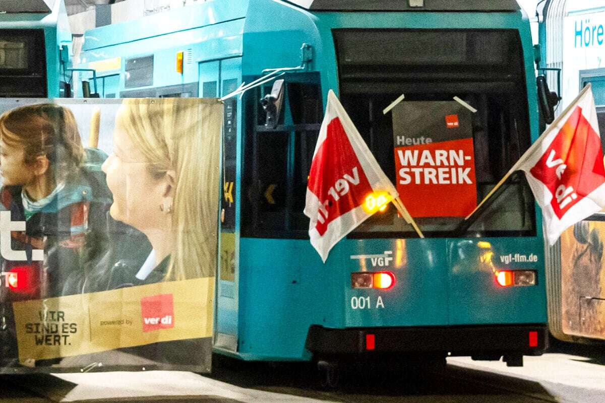 ÖPNV-Streik in Frankfurt: U-Bahnen und Trams stehen still