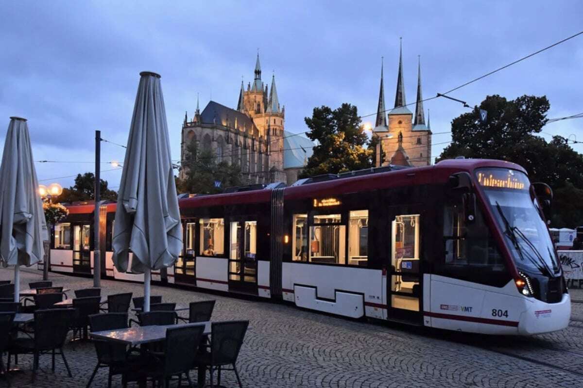 Karneval und Bauarbeiten: Straßenbahn-Verkehr in Erfurt eingeschränkt