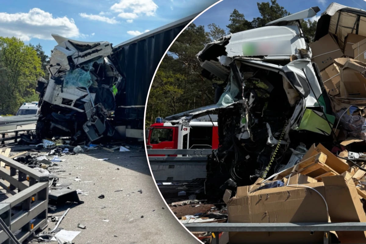 Schlimmer Lkw-Unfall auf A9: Mehrere Verletzte, Vollsperrung