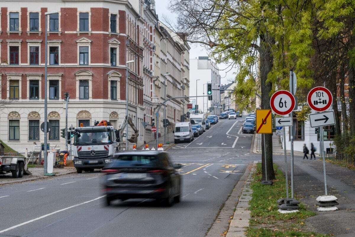 Chemnitz: Brummi-Verbot am Schlossteich