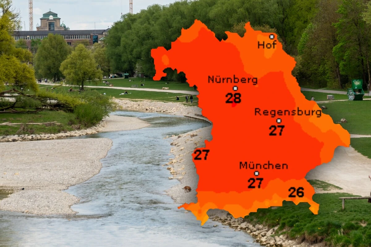Bis zu 30 Grad in Bayern - und ein großer Haken: So wird das Wetter am Wochenende
