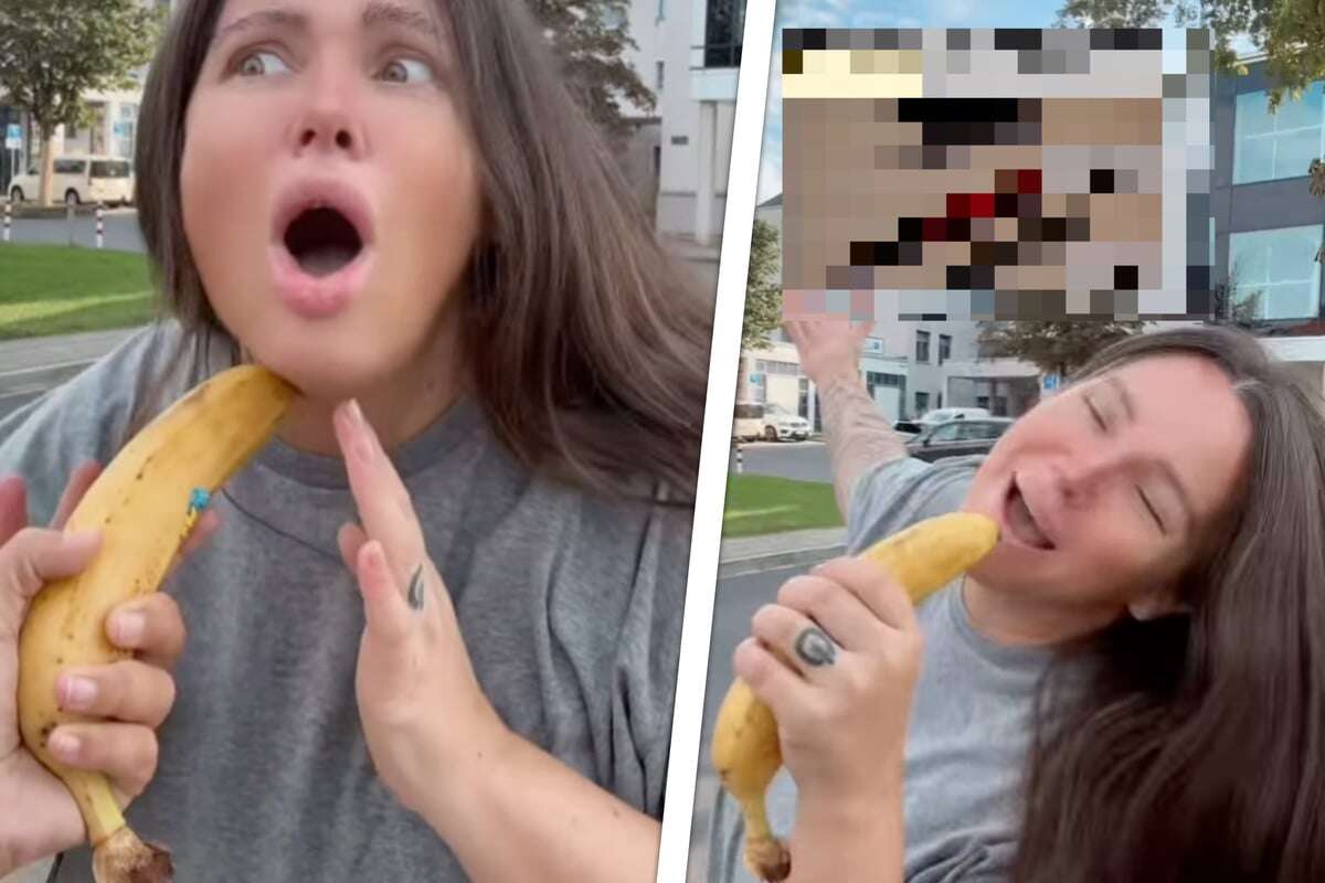 Schwesta Ewa posiert mit Banane: Darum feiert das Netz dieses Video!