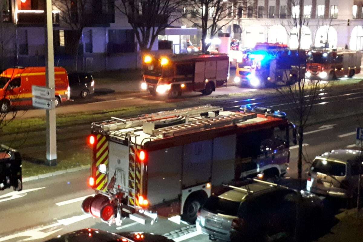 Feuerwehr-Einsatz in der Dresdner Altstadt: Was ist hier in der Freiberger Straße los?