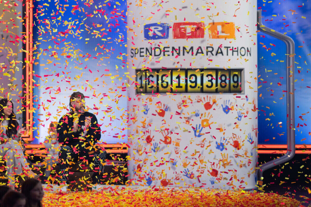 Spendenmarathon von RTL schlägt ein: Weltrekord und zweistelliger Millionen-Betrag