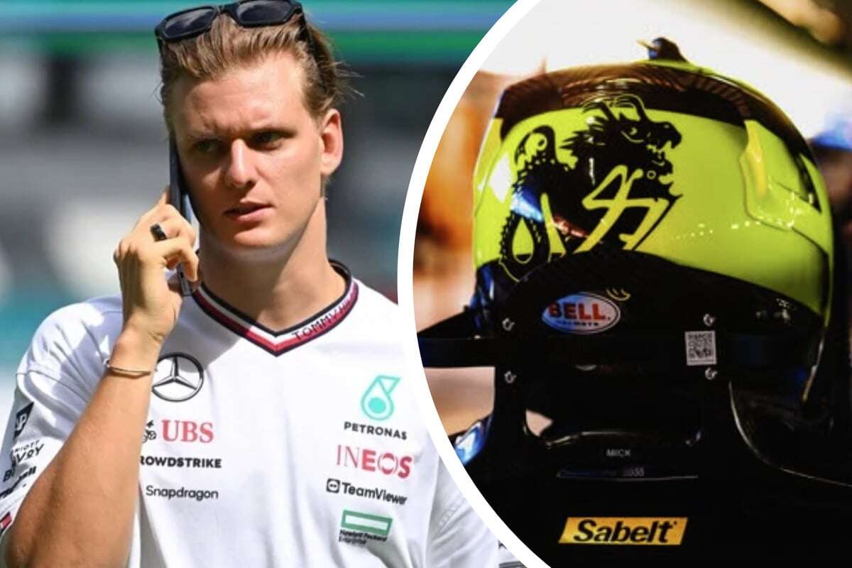 Inklusive Hommage an Papa Michael: Schumi-Sohn präsentiert neuen Helm