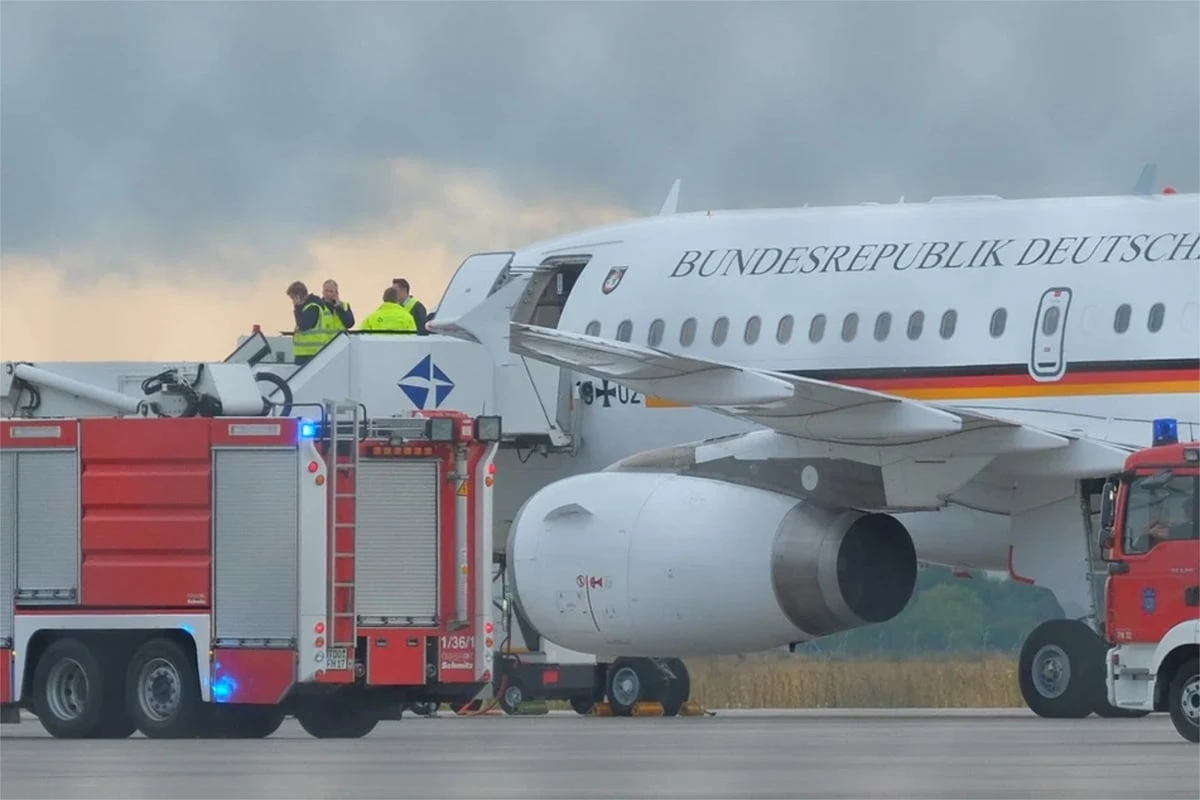 Ursache gefunden: Darum musste Regierungsflieger in Leipzig notlanden