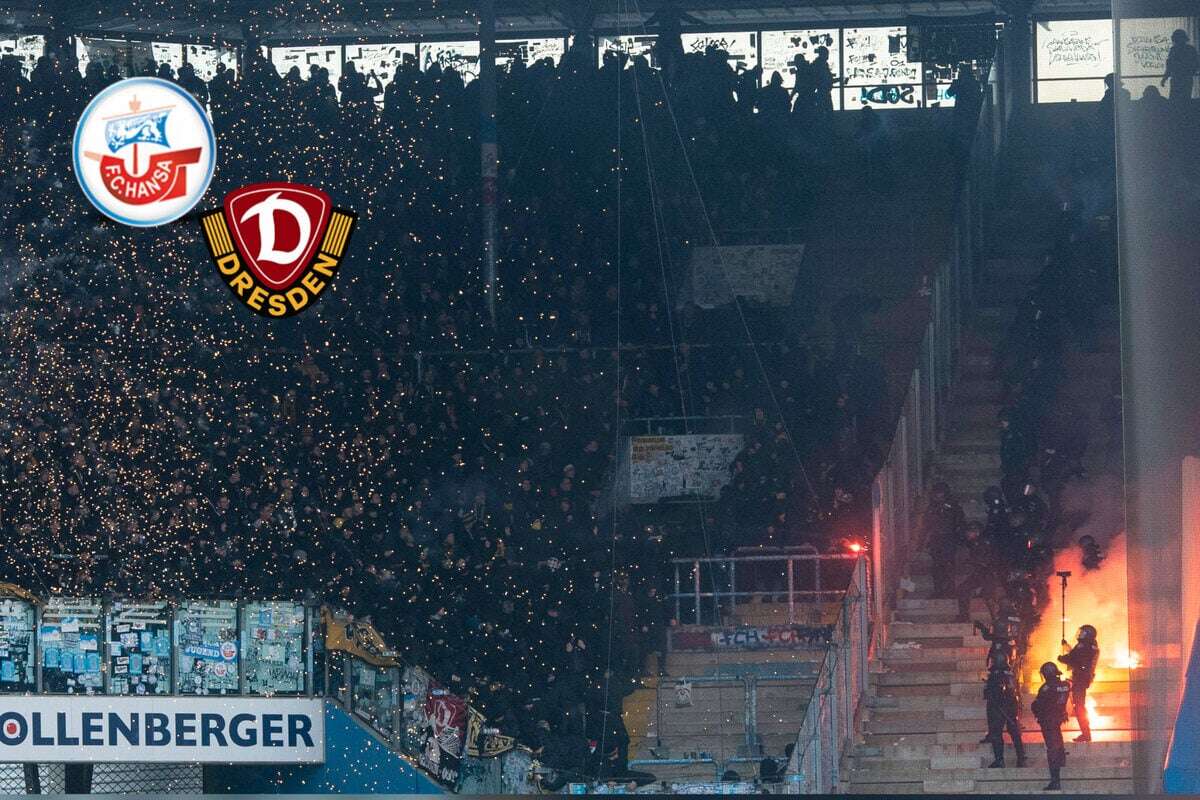 Mega-Unterbrechung bei Dynamo-Spiel in Rostock: Ost-Kracher steht auf der Kippe!