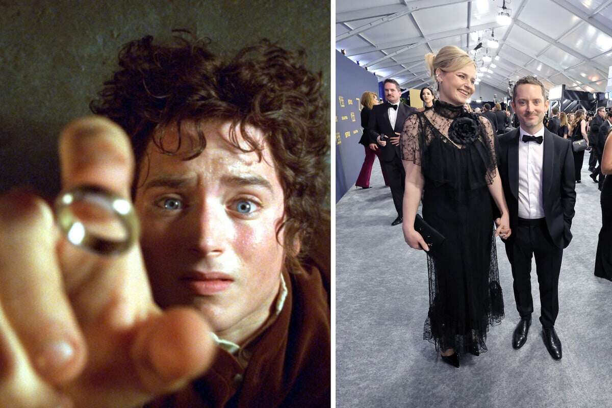 Geheimhochzeit bei Frodo! Elijah Wood ist unter der Haube