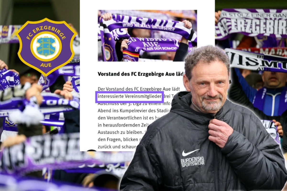 Fan-Frust in Aue: Info-Abend plötzlich nur noch für Mitglieder