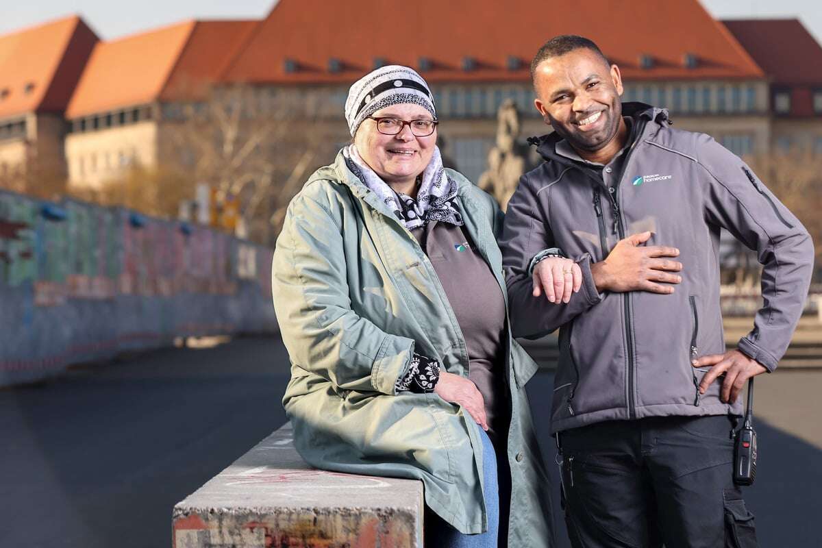 Schneller Erfolg: Mann aus Eritrea spricht Deutsch dank Job – und liebt Dresden!