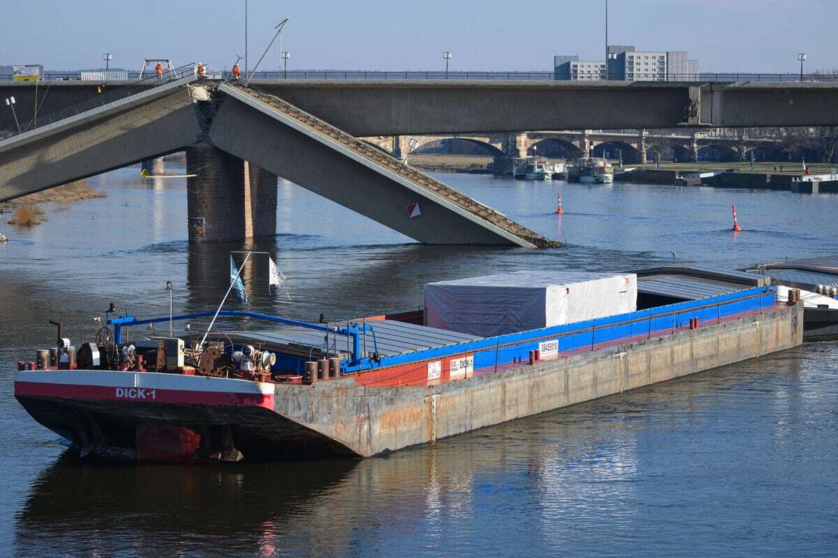 Carolabrücke akut einsturzgefährdet: Wieso dürfen trotzdem Schiffe durchfahren?