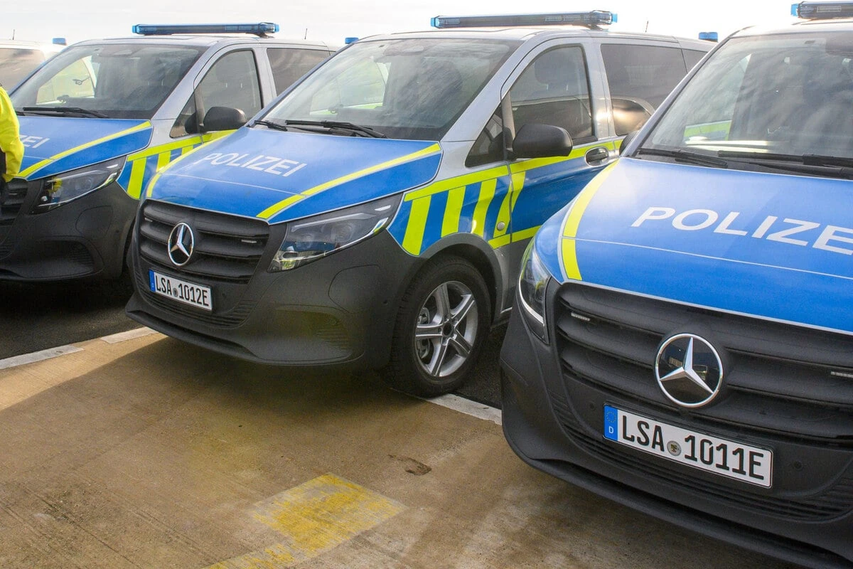 Sachsen-Anhalts Landespolizei hat ab sofort E-Autos