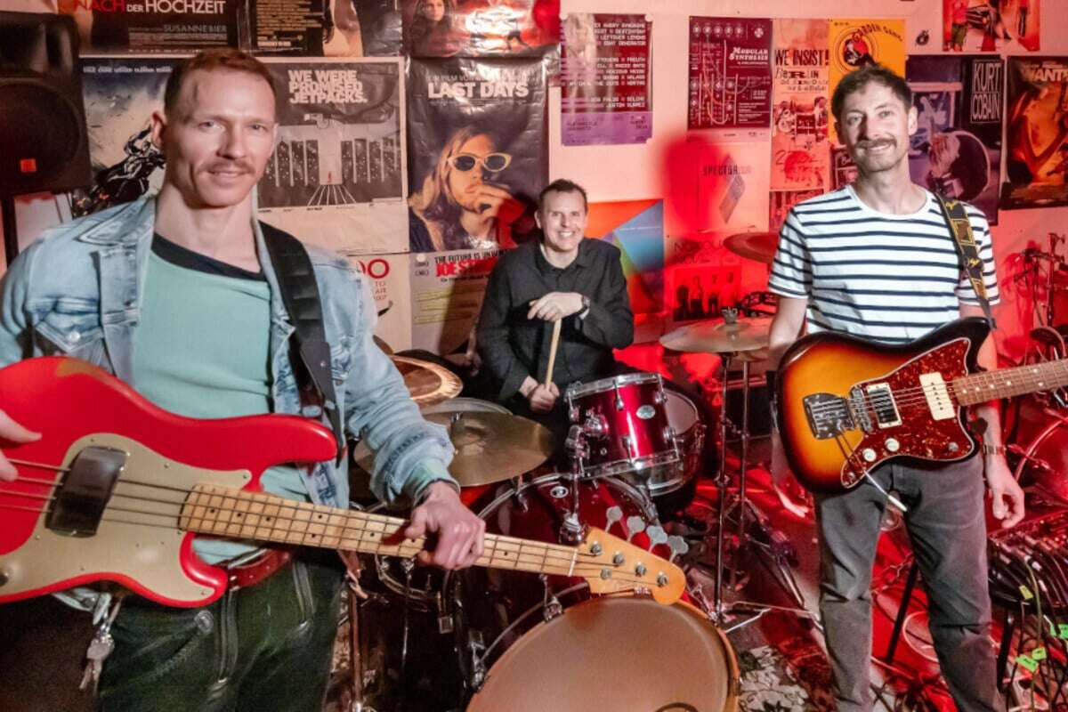 Mit dem siebten Schlagzeuger hat's geklappt: Chemnitzer Trio legt seine ersten Songs vor