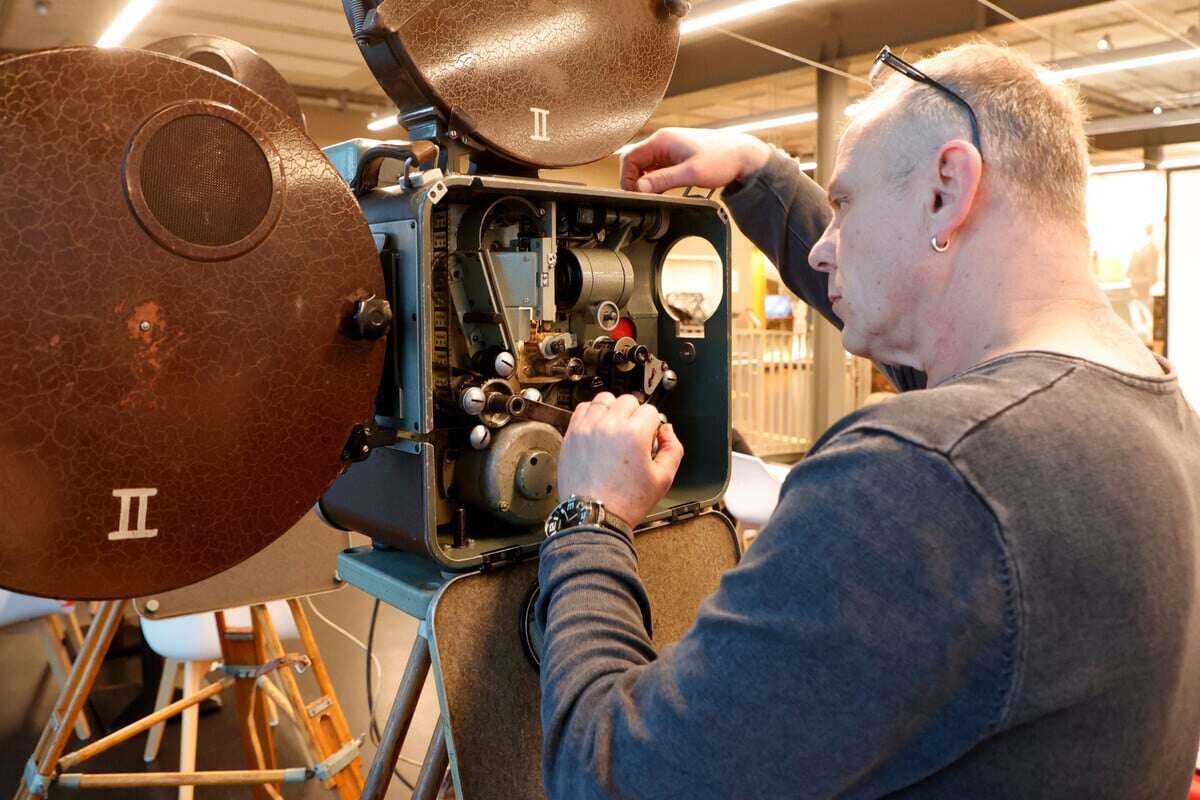 Bei Filmvorführer Mario wird Kino wieder zur heilen Welt